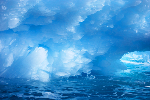 Bottom of an Iceberg, Antarctica