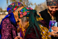Konye-Urgench, Turkmenistan, Three Ladies
