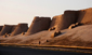Khiva, Uzbekistan, City Walls at Sunset