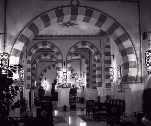 Lobby of the Old Cataract Hotel, Aswan