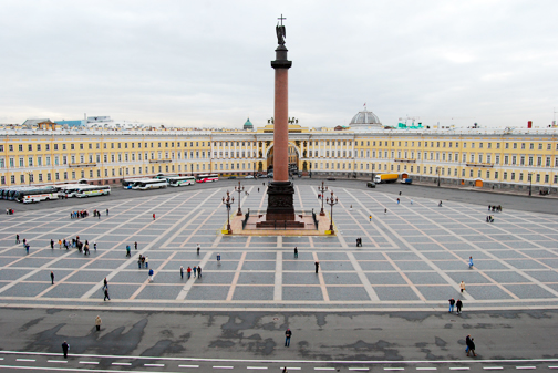 St. Petersburg, View from The Hermitage