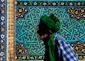 Yazd, Iran, Man With Green Turban