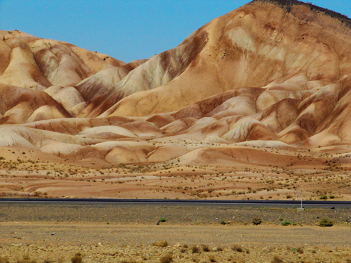 Iran, Driving Across the Desert to Tehran