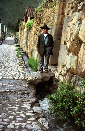 Ancient Incan Street, Ollantaytambo