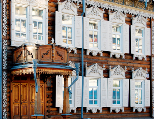 A Beautiful House in Irkutsk