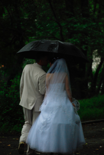 Vladivostok, Rainy Wedding Day