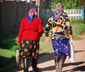 Two Babushkas in Siberia