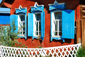 Village of Old Believers, 3 Blue Windows