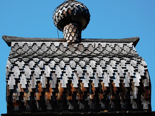 Baikal Open Air Museum Church Roof