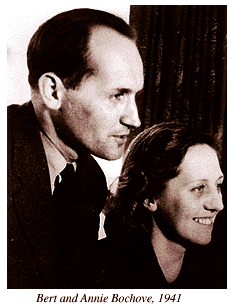 Photograph of Annie and Bert Bochove, 1941