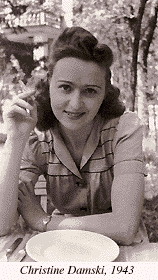 Photograph of Christine Damski, 1943